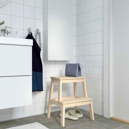 IKEA BEKVAM Step Stool Aspen 50cm