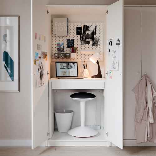 IKEA MICKE Desk 73x50cm, White