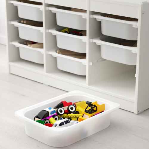 IKEA TROFAST Storage Box 42x30x10cm White