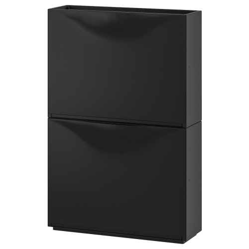 IKEA TRONES Shoe Cabinet/Storage 52x39cm, Black