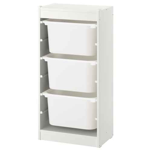 IKEA TROFAST Storage Box 42x30x23cm White