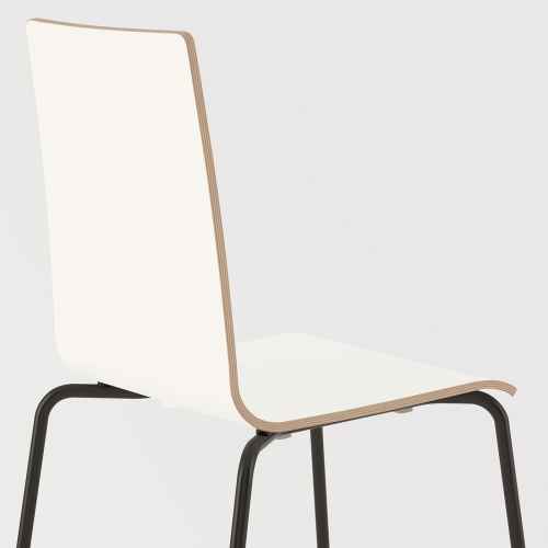 IKEA MARTIN Chair, Black, White