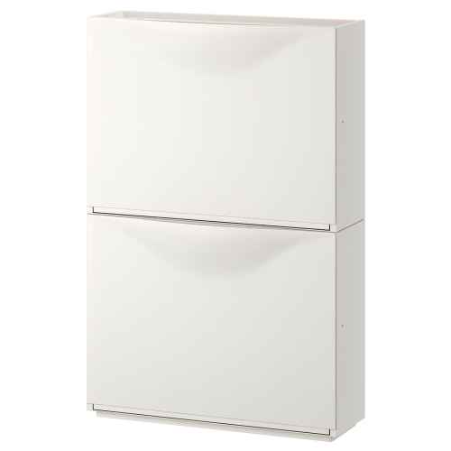 IKEA TRONES Shoe Cabinet/Storage 52x39cm, White