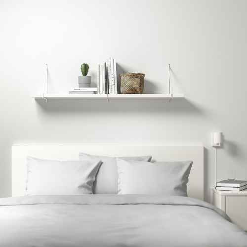 IKEA BERGSHULT Shelf 120x30cm White