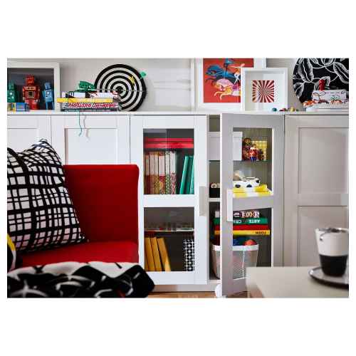 IKEA BRIMNES Cabinet with Doors 78x95cm, White