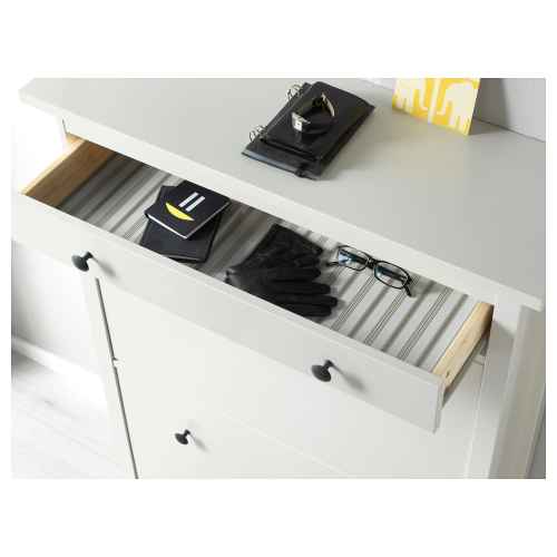 IKEA HEMNES Shoe Cabinet 89x127cm White