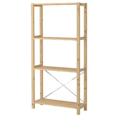 IKEA IVAR Shelving Unit 89x50x179CM PINE