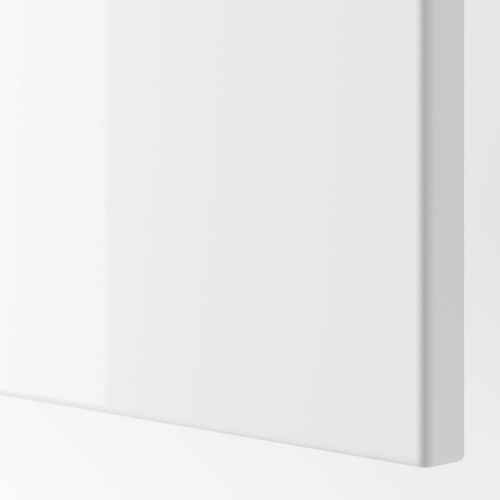 (Pax Part)IKEA PAX Wardrobe, White, Fardal High-Gloss/White