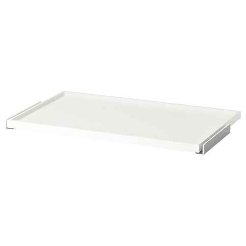 (Pax Part)IKEA KOMPLEMENT Pull-out tray, 100x58CM WHITE