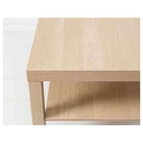 IKEA LACK Coffee Table 90x55CM White Stained Oak Effect