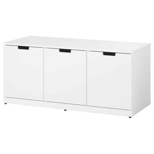 (Nordli Part)IKEA NORDLI Chest of 3 Drawers 120x54CM WHITE