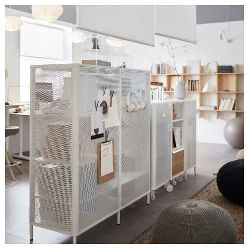 IKEA BEKANT Shelving unit, 121x134 cm, White