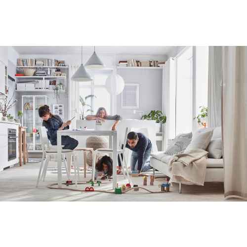 IKEA LANEBERG Extendable Table 130 190x80CM WHITE