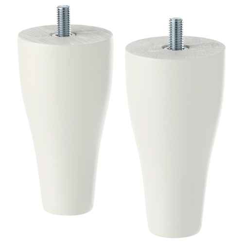 IKEA KABBARP Leg, White, 10 cm