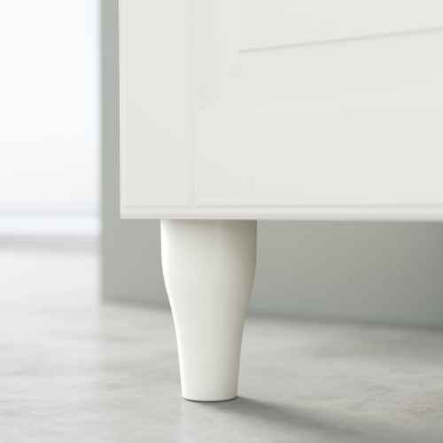 (Besta Part)IKEA KABBARP Leg, White, 10 cm