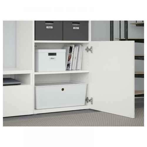 BESTA LACK TV Storage Combination, White, 240x42x193 cm