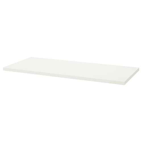 IKEA LAGKAPTEN Table top, white, 140x60 cm