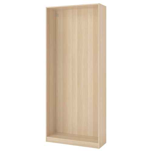 IKEA PAX Wardrobe frame 100x35x236cm White stained oak effect 203.551