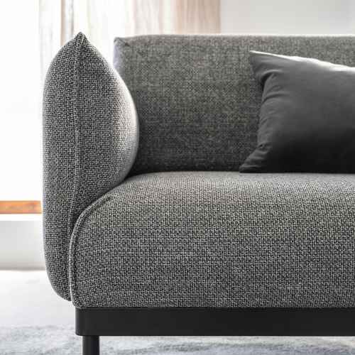 IKEA APPLARYD 2-seat Sofa, Lejde Grey/Black