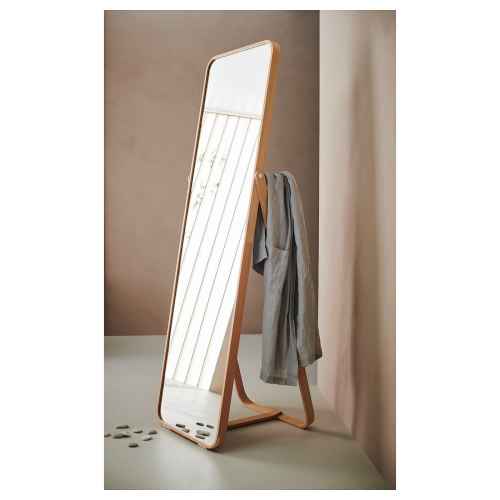 IKEA IKORNNES Standing Mirror 52x167CM ASH