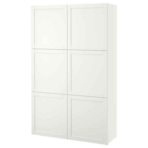 (Besta Part)IKEA BESTA Storage Combination w Doors, WH 120x42x193 cm