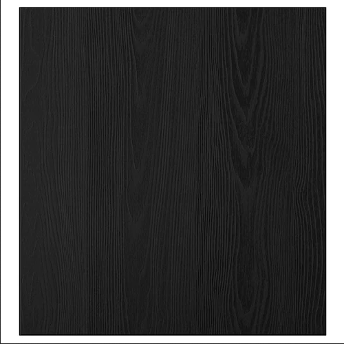 IKEA TIMMERVIKEN Door, black, 60x64 cm