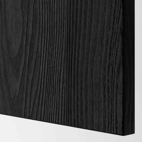 IKEA TIMMERVIKEN Door, black, 60x64 cm