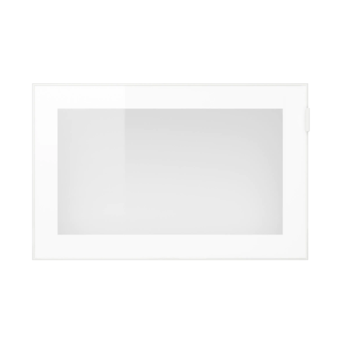 (Besta Part)IKEA GLASSVIK Glass door 60x38cm White, Frosted glass