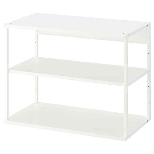 IKEA PLATSA Open Shelving Unit 80x40x60 cm, White