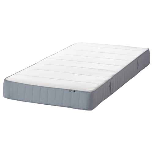 IKEA VESTMARKA Sprung Mattress Extra Firm/Light Blue 120x200 cm