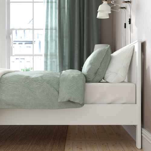 IKEA SONGESAND Small Queen Bed Frame + Slat