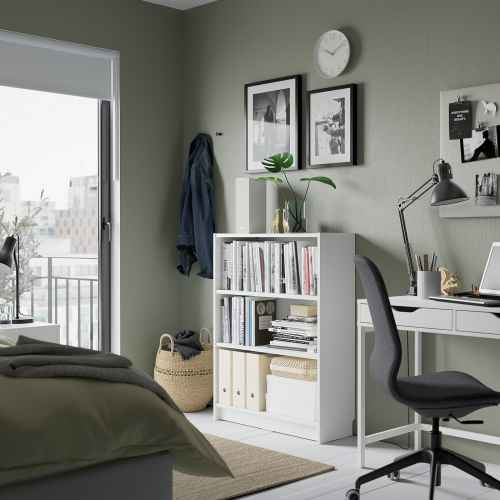 IKEA BILLY Bookcase, 80x28x106cm, White