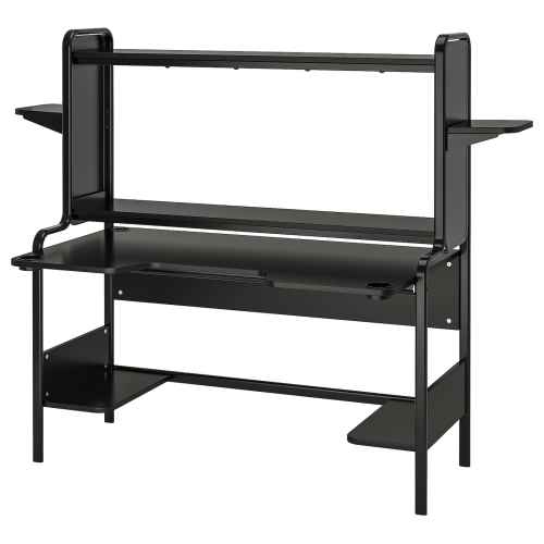 IKEA FREDDE Desk 185x74x146cm Black