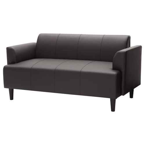 IKEA HEMLINGBY Two-Seat Sofa Bomstad, Dark Brown