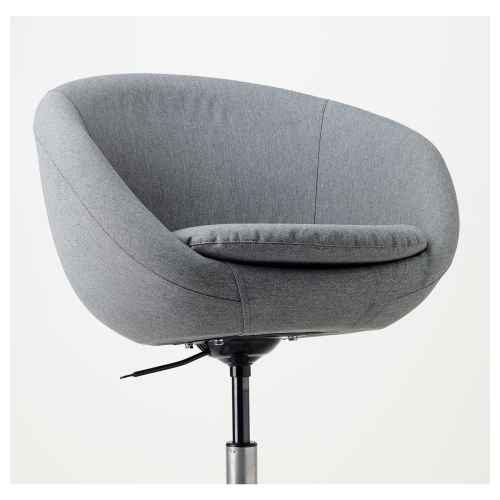 IKEA SKRUVSTA Swivel Chair, Vissle grey