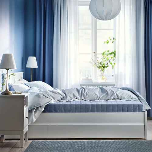 IKEA VADSO Sprung Mattress - Extra Firm - Small Queen