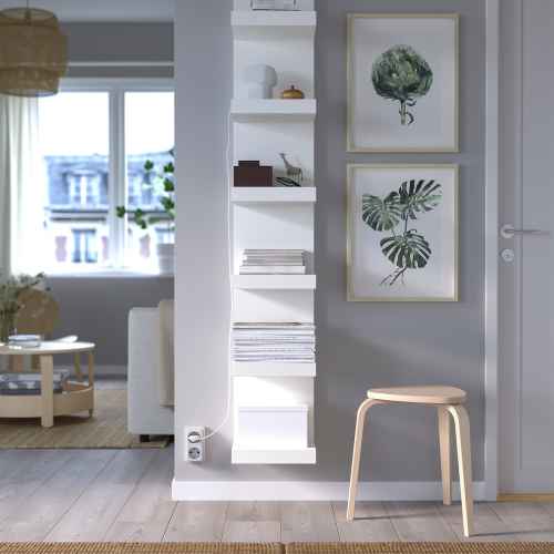 IKEA LACK Wall Shelf Unit 30x190cm White