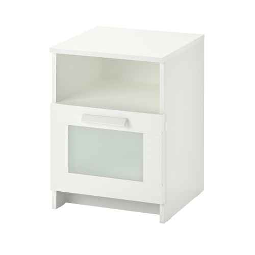 IKEA BRIMNES Bedside table 39x41cm White