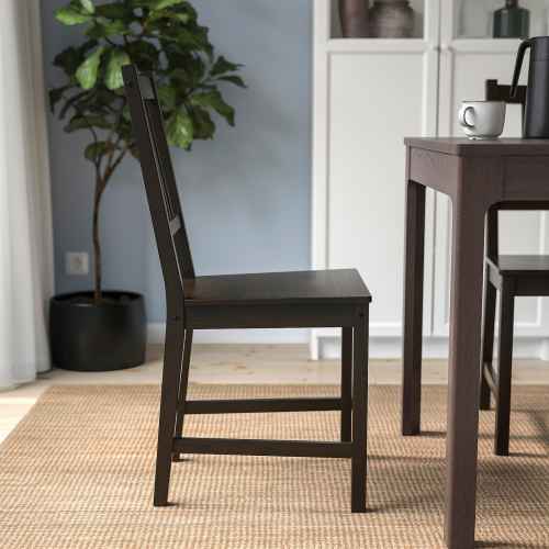 IKEA STEFAN Chair, Brown-black