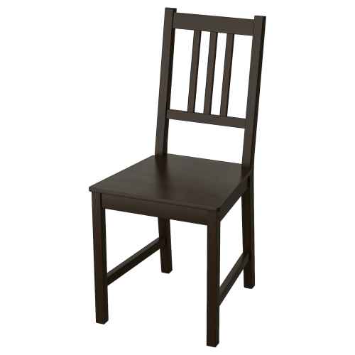 IKEA STEFAN Chair, Brown-black