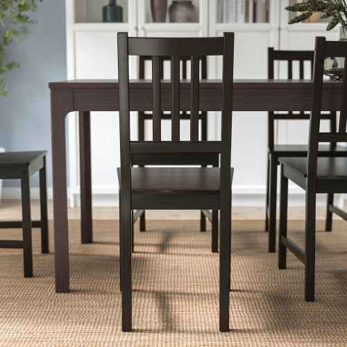 IKEA STEFAN Chair, Brown-black