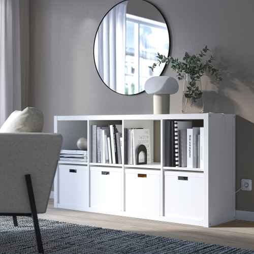 IKEA KALLAX Shelving Unit 77x147cm, White