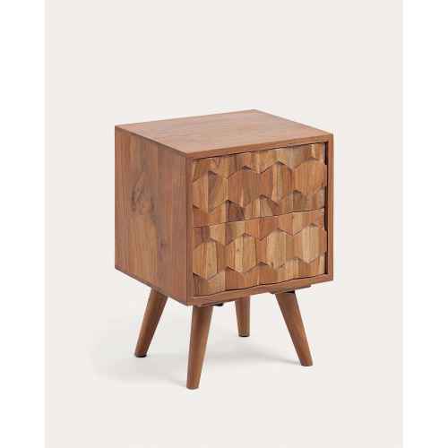 Kave Home Khaleesi Solidwood Bedside Table