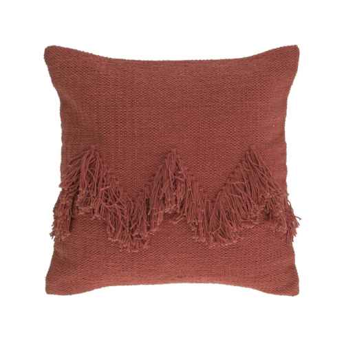 Kave Home PAULIN cushion cover, 45 x 45 cm, Maroon