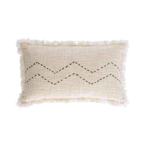 Kave Home SEILA cushion cover, 30 x 50 cm, Beige