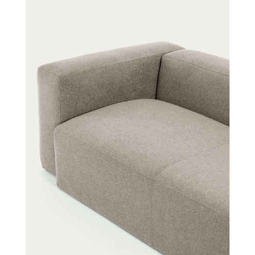 Kave Home BLOK 6-Seat Corner Sofa, Beige