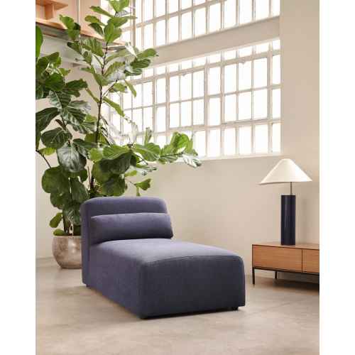 Kave Home Neom Modular Chaise Sofa, Blue