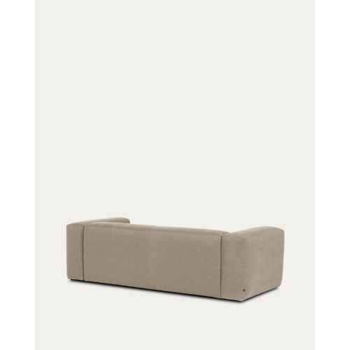 Kave Home Blok 3-Seat Sofa, Beige