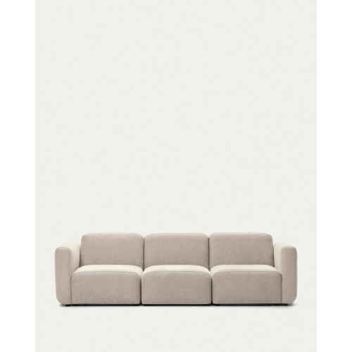 Kave Home Neom 3-Seat Modular Sofa, Beige