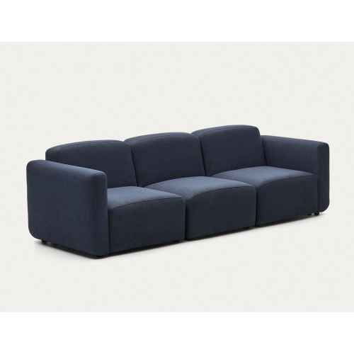 Kave Home Neom 3-Seat Modular Sofa, Blue